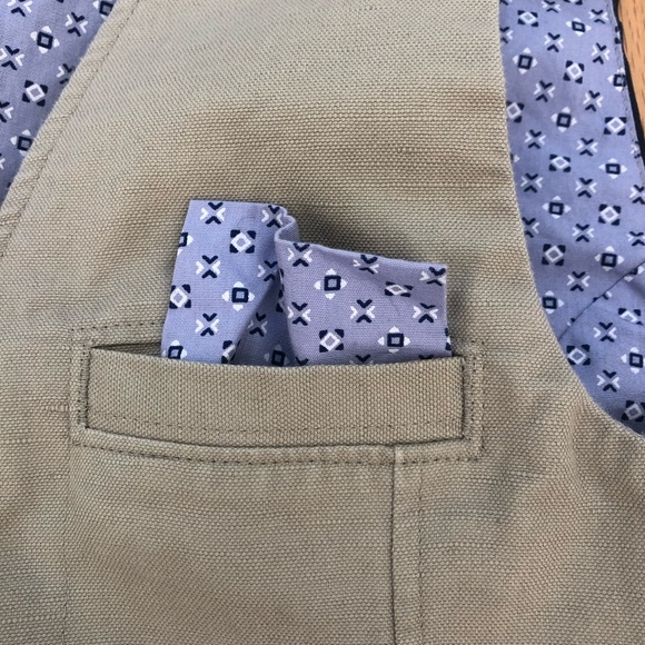 Boss linen and cotton vest - Picture 4 of 6
